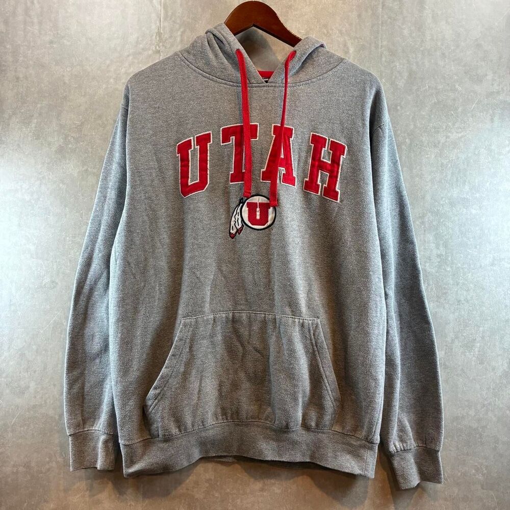 Stadium-athletic Men's Grey Hoodie